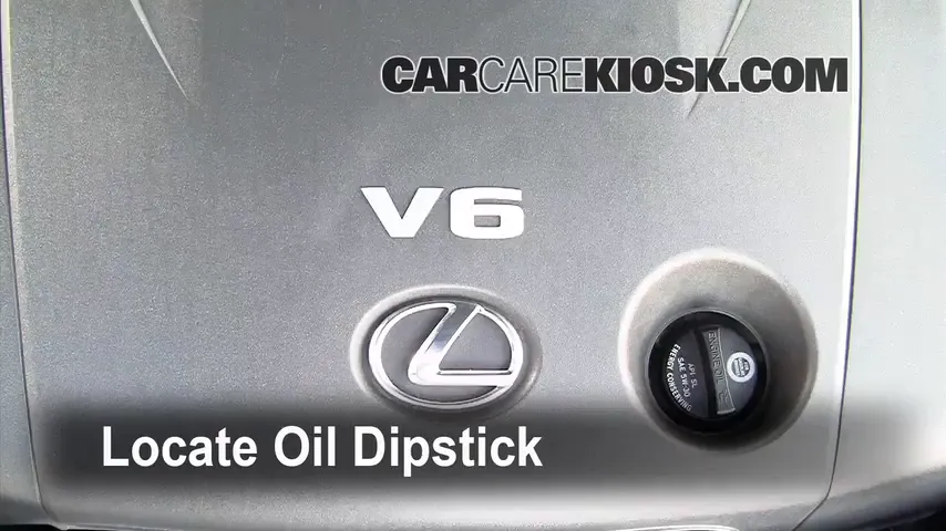 2008 Lexus IS250 2.5L V6 Oil Check Oil Level